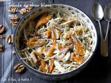 Salade de chou blanc, haddock et noix