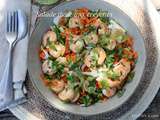 Salade thaïe aux crevettes, ig bas