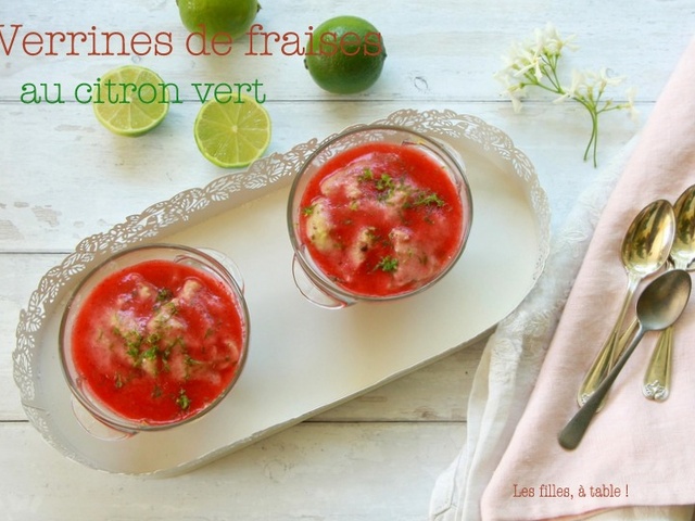 Recettes De Citron Vert Et Verrines