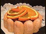 Dessert orange-choco