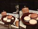 Macarons au chocolat noisette du Comptoir de Mathilde