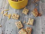 Crackers aux fromages