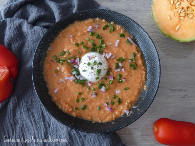 Recettes De Burrata Et Gaspacho