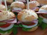 Mini-Burgers salés pour Le Yummy Day Birthday