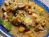 #bluedragonmom,  #wokstars :curry de poulet et de courge au lait de coco