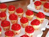 #lmdconnector :cupcakes au chocolat blanc pour la st-valentin