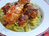 #pataksmom :pilons de poulet tikka masala et curry de pommes de terre