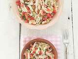 Salade de goberge aux crevettes