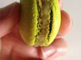 Macarons pistache   - Lesgourmandisesdechoucha