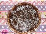 Cheesecake chocolat - noix de coco