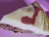 Cheesecake léger vanille - fraise