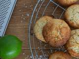 Biscuits à la noix de coco et citron vert