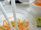Coleslaw d'endives, carottes et poires