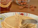 Pancakes à la farine d'épeautre et amandes