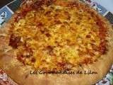 Pizza aux merguez