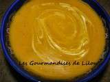 Velouté de courge à l'orange