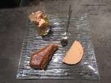 Verrines foie gras et fruits secs (ig bas)