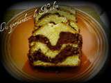 Cake marbre amandes / chocolat