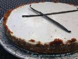 Cheesecake vanille double couches avec sa panna cotta