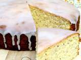 Gâteau Citron amande et graines de pavot (sans beurre)