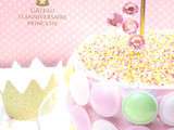 Gâteau d'anniversaire de princesse | Layer cake chocolat mascarpone fraises