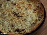 Quiche à l'oignon et aux tomates séchées