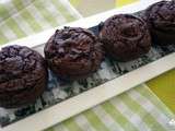 Muffins legers chocolat framboise