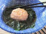 Chishinjo no suimono, autrement dit : Boulettes de crevettes