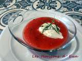 Gaspacho tomate - melon - estragon