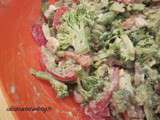 Salade de brocolis crue