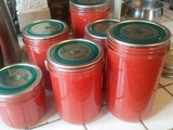 Coulis de tomates, à mettre en conserve pour affronter l'hiver avec optimisme