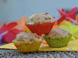 Mini-muffins au St Marcellin et à la rhubarbe