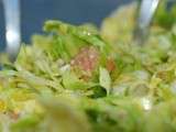 Salade de chou pointu au pamplemousse