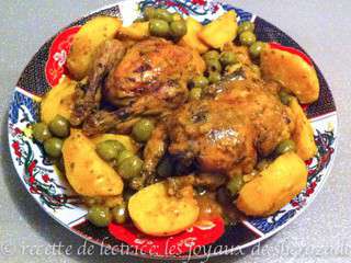 Coquelet en cocotte aux olives