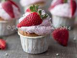 Cupcakes aux fraises