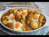 Kebab algerien au poulet ( poulet aux pommes de terre frites)