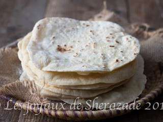 Pain libanais / pain pita à la poêle