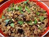 Riz pilaf , recette de pilaf au safran et aux noix