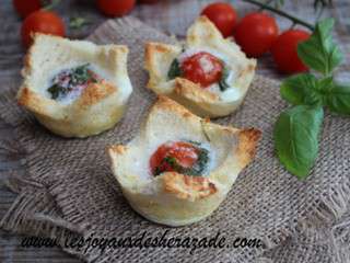Tartelettes en amuse bouche express