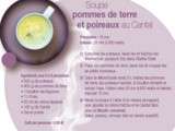 Tupperware: Soupe pommes de terre et poireaux au Cantal