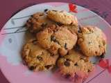 Cookies pepites de chocolat / beurre de cacahuetes