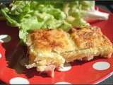 Gâteau pommes de terre / jambon / Kiri
