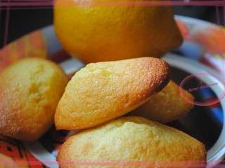 Madeleines au citron de Cyril lignac