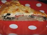 Quiche blettes / chorizo / mozza
