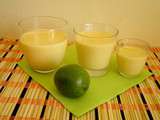 Panna cotta légère mangue verveine et citron vert (recette vegan)