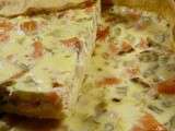 Tarte fenouil et saumon