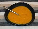 Soupe de carottes à la moutarde