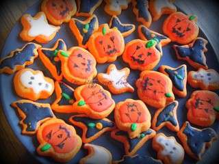 Sablés d'Halloween à l'orange