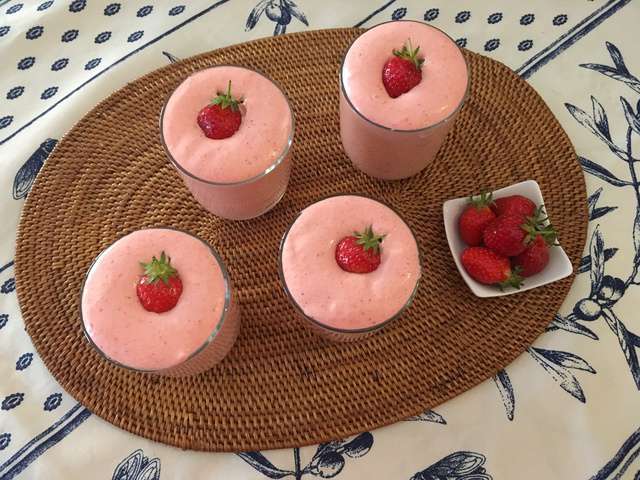 Recettes De Mousse De Fraises De Les Papilles De Karen