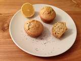 Muffins moelleux au citron et graines de pavot